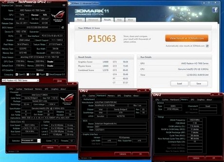 Результаты разгона Radeon HD 7970
