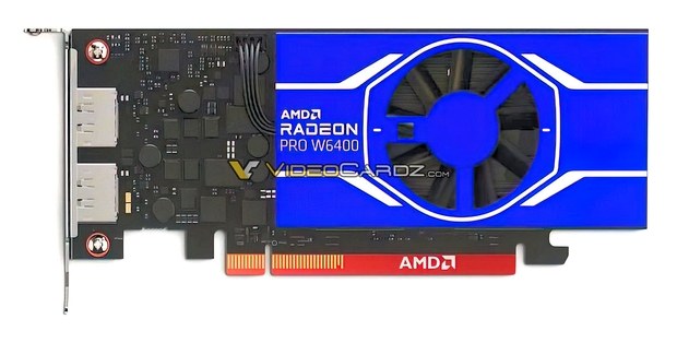 Видеокарта Radeon PRO W6400