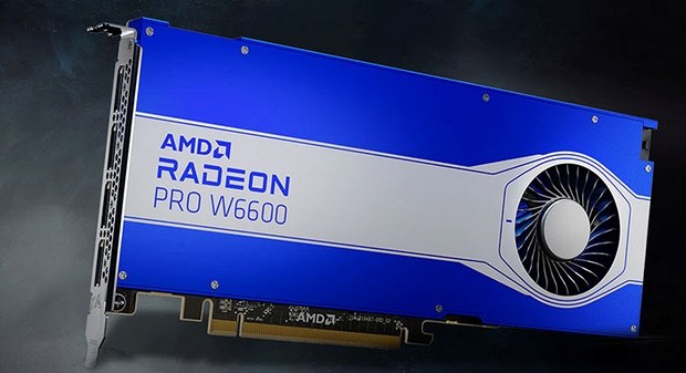 Видеокарта AMD Radeon Pro W6600