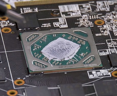 Код видеокарты Polaris XL на усилении GPU платы RX580