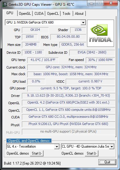 GPU Caps Viewer 1.17.2