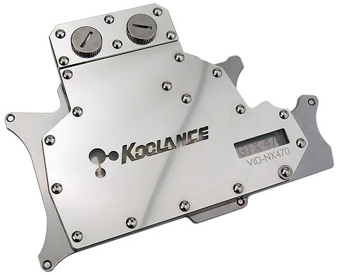 Водоблок Koolance для GeForce GTX 470