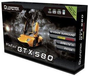 Leadtek представил WinFast GeForce GTX 580