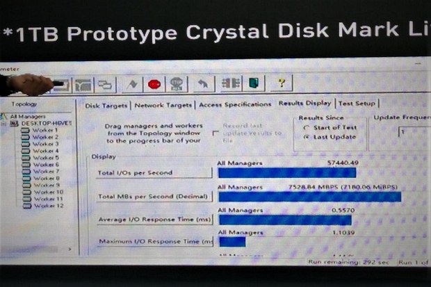 Производительность нового SSD Lexmark в IOMeter