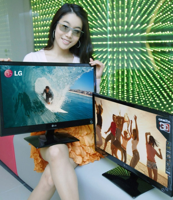 LG Electronics анонсировали выход двух линеек мониторов серии Cinema 3D