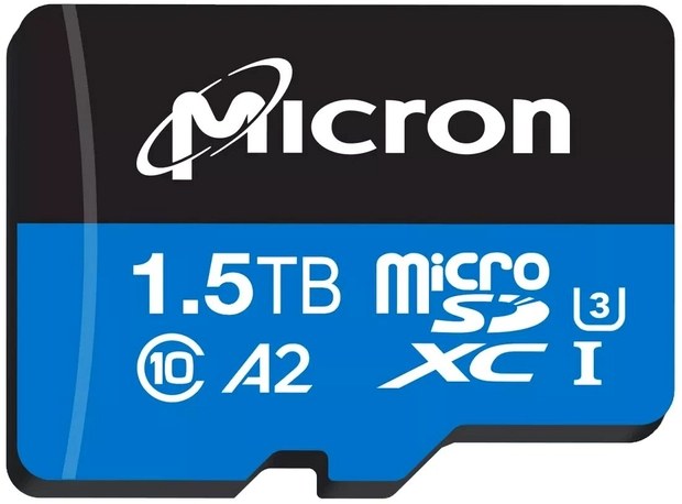 Карта памяти microSD i400 объёмом 1,5 ТБ