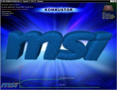 MSI Kombustor stress-test