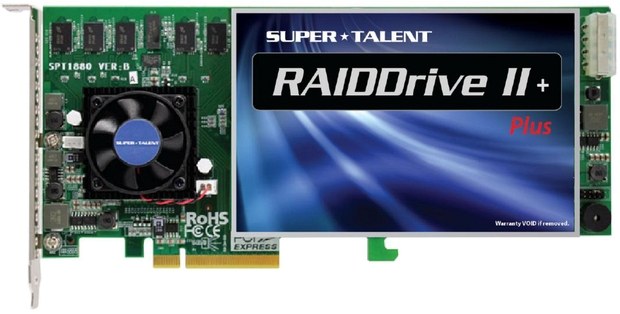 Super Talent RAIDDrive II Plus