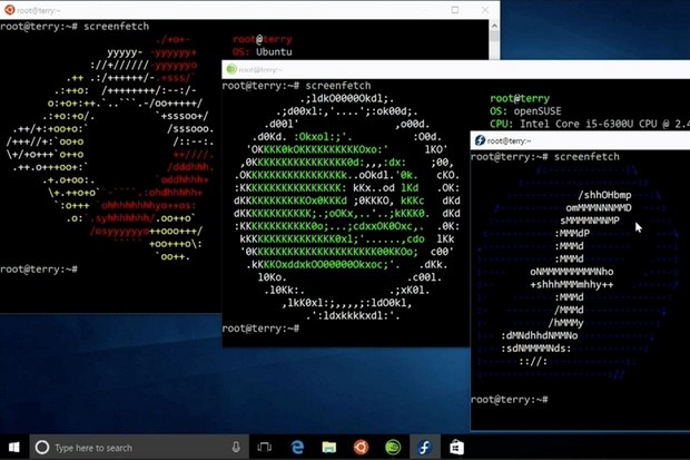 Запуск Linux в Windows 10