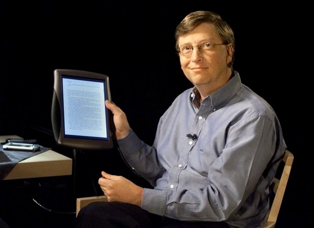 Билл Гейтс рекламирует планшетные ПК