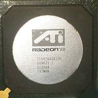 Чип ATi Radeon 8500LE (передняя сторона)
