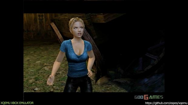 XQEMU Xbox Emulator - Buffy the Vampire Slayer Ingame - realtime! (WIP)