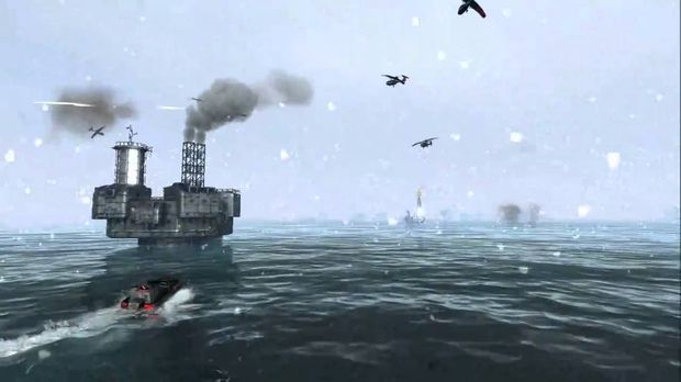 OilRush naval strategy game: the first teaser