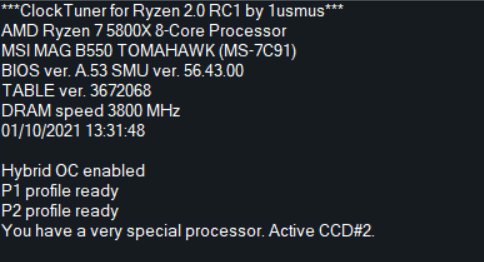 Подтверждение наличия второго CCD в процессоре Ryzen 5 5600X