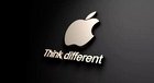 Логотип и слоган Apple