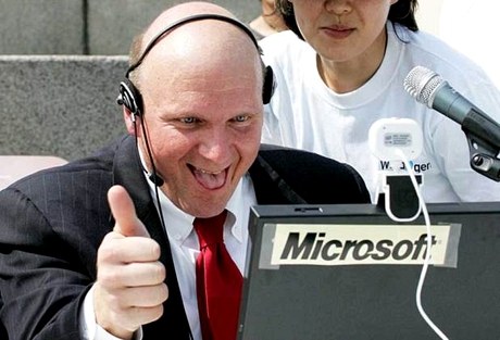 Исполнительный директор Microsoft Стив Баллмер