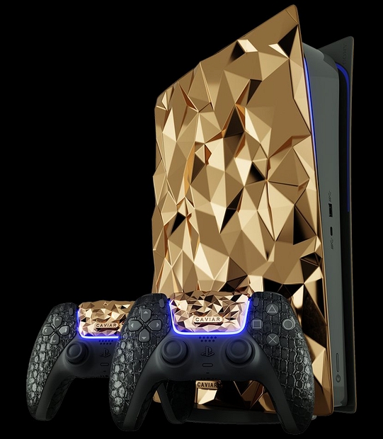 Дизайн &quot;Золотая скала&quot; игровой консоли PS5