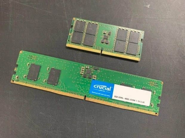 Первые модули DDR5 от Crucial