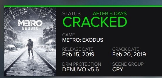 Metro Exodus: Взломано!