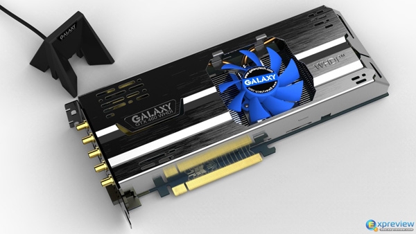 Galaxy GTX 460 с поддержкой технологии WHDI
