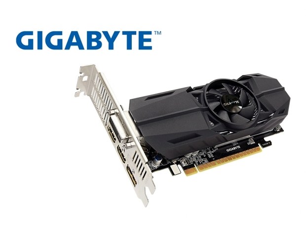 Низкопрофильная Gigybyte GeForce GTX 1050 Ti
