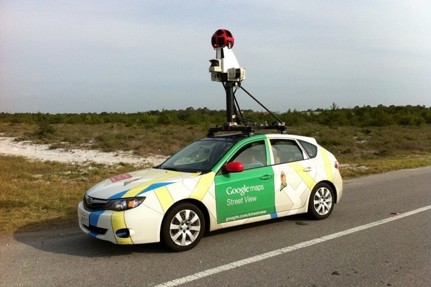 Автомобиль Google для съёмки улиц
