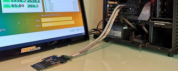 Тестовый накопитель Phison PCIe Gen4x4 NVMe PS5016-E16