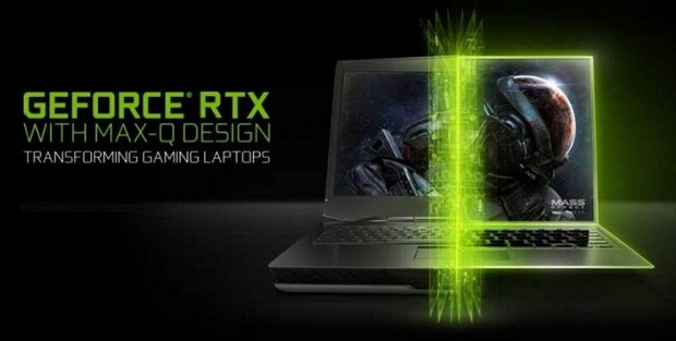 Слайд презентации видеокарт NVIDIA GeForce RTX для ноутбуков