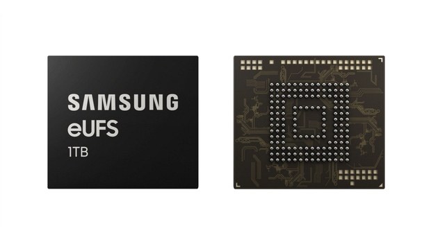 Микросхема флеш-памяти Samsung eUFS объёмом 1 ТБ