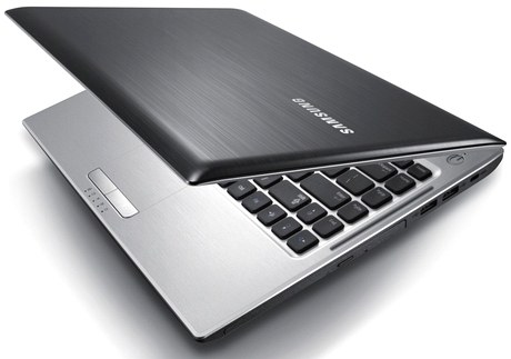 Ноутбук Samsung Q-Series, вид сверху