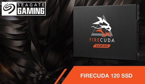 SSD Seagate FireCuda 120 в упаковке
