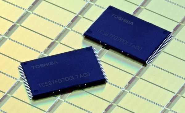15 нм чипы NAND от Toshiba