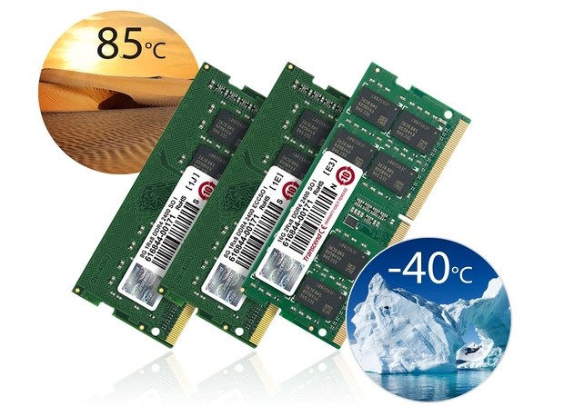 Модули памяти Transcend DDR4 2400 SO-DIMM 1R