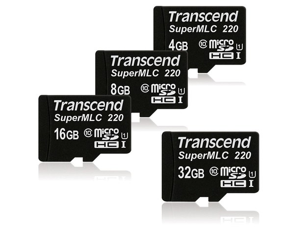 Карты памяти Transcend SuperMLC microSD