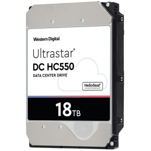 Жёсткий диск WD Ultrastar DC HC550 CMR объёмом 18 ТБ