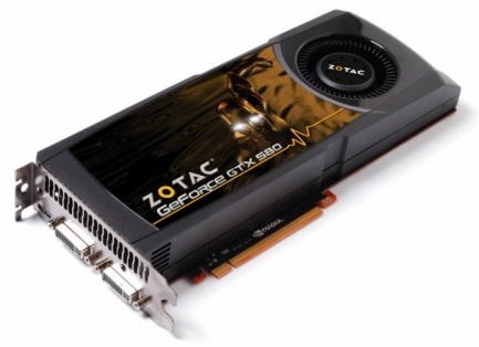 Zotac анонсировал GeForce GTX 580
