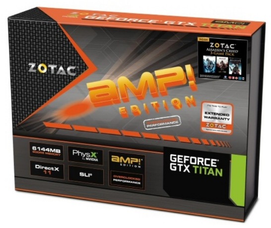 ZOTAC GeForce GTX TITAN AMP! Edition