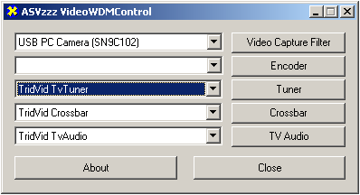 VideoWDMControl tool