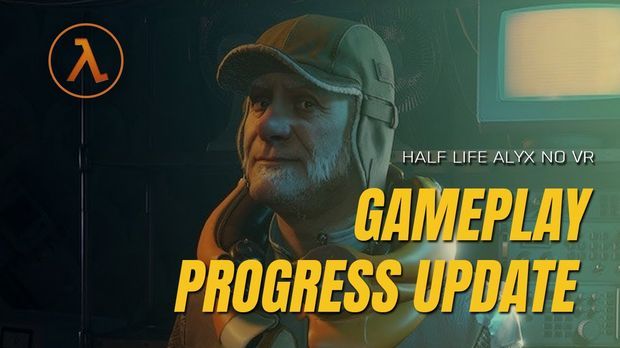 Half Life Alyx - No VR Mod - Gameplay &amp; Progress Update #8